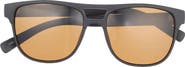 Hurley 55mm Rounded Aviator Sunglasses