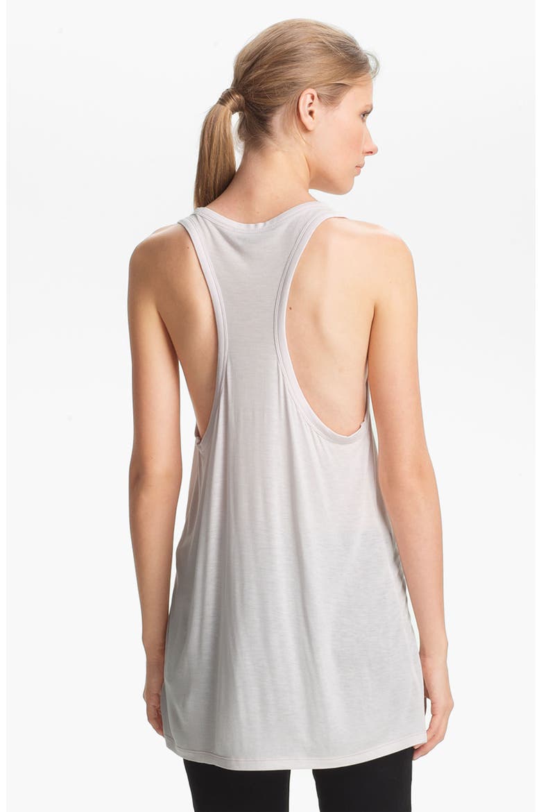 T by Alexander Wang Classic Pocket Tank, Alternate, color, MAGNOLIA