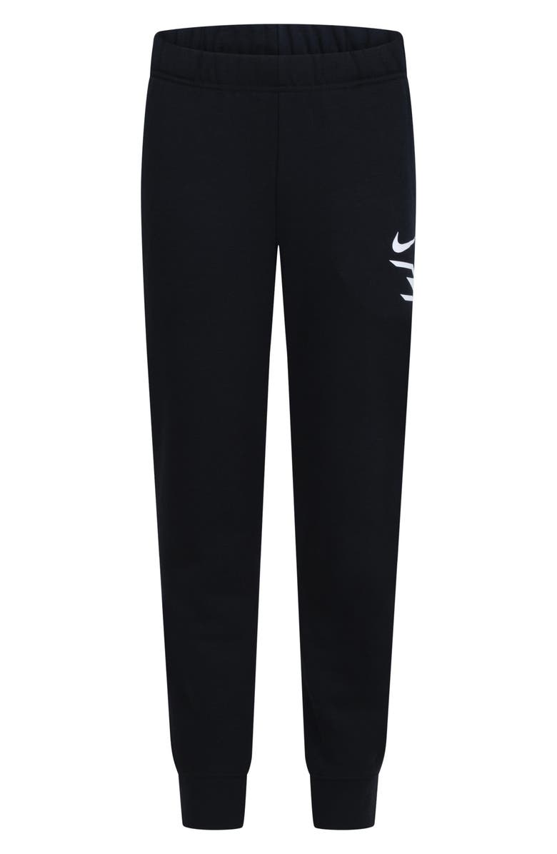 3 Brand Kids' Fleece Cargo Joggers, Alternate, color, 023Black