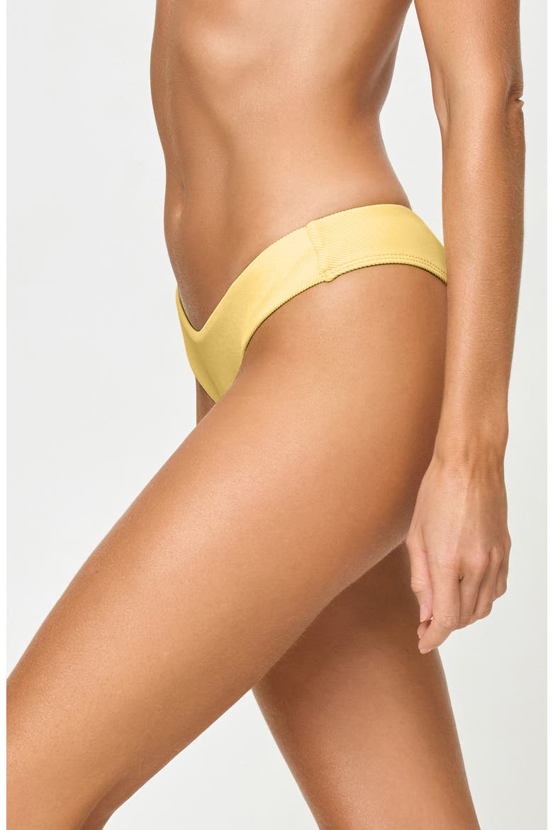 Ribbed Rocky Classic Bikini Bottoms, Alternate, color, DAISY