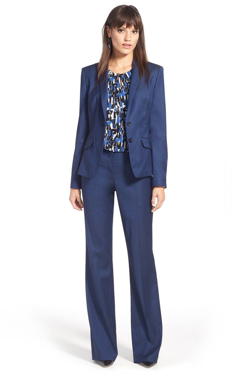 BOSS 'Julara' Stretch Wool Blend Suit Jacket, Alternate, color, 