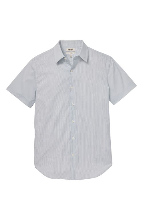 Bonobos Slim Fit Tech Performance Short Sleeve Button-up Shirt In Breen Geo