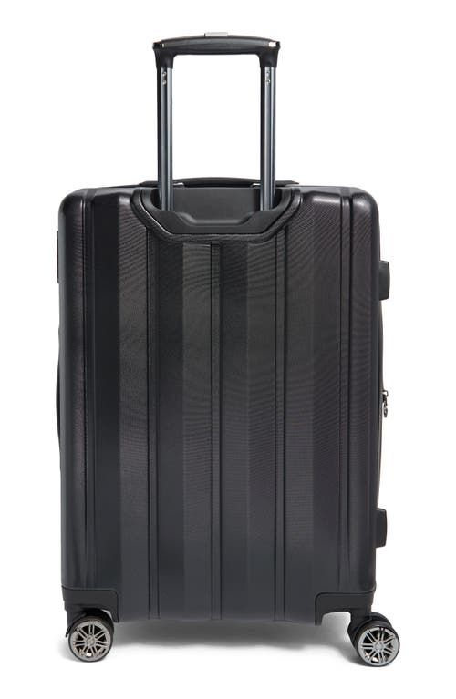 Calpak Zyon 25-inch Spinner Suitcase In Black