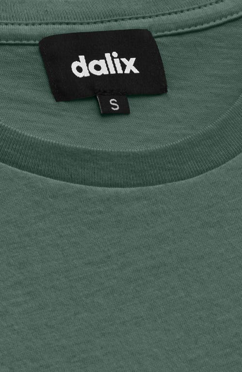 Dalix Womens Lil Cherry Lightweight High Waisted Tee In Green