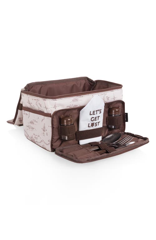 Picnic Time Winnie The Pooh Insulated Cooler Lunch Bag In Beige