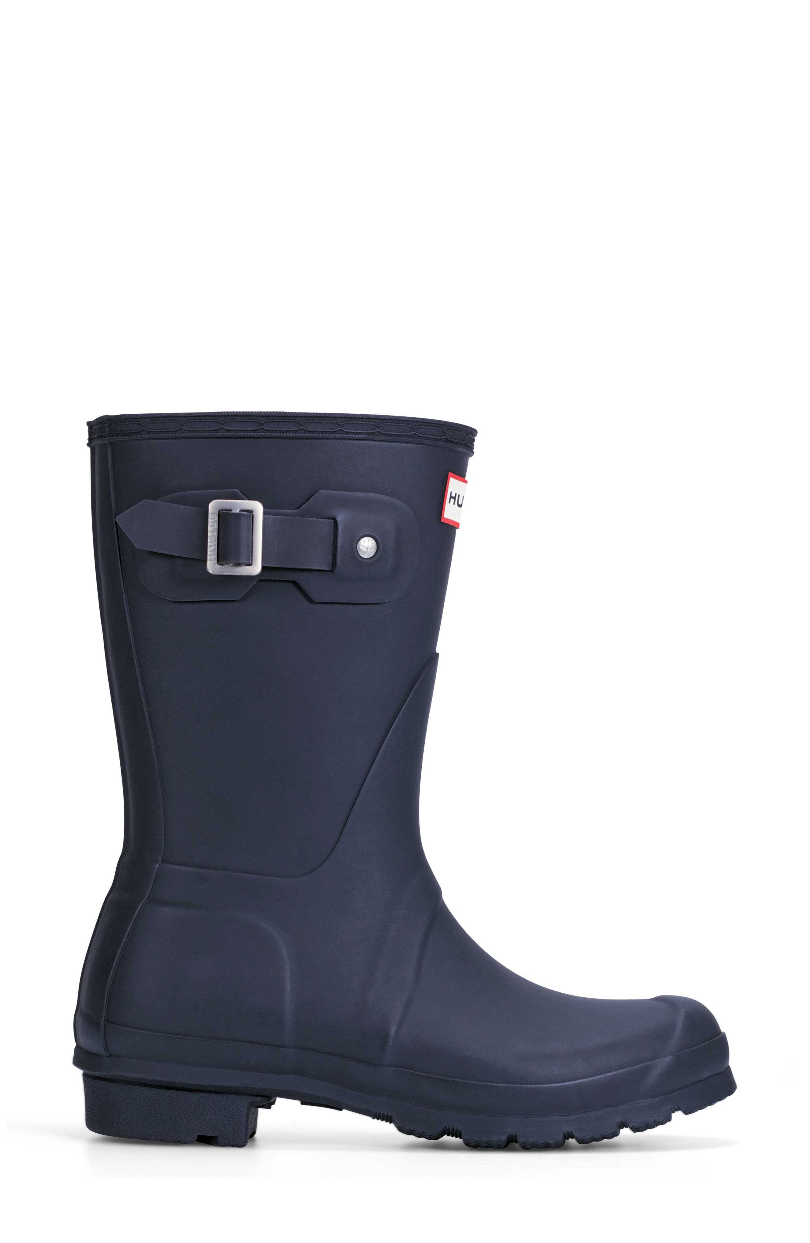 Original Short Waterproof Rain Boot, Alternate, color, NAVY