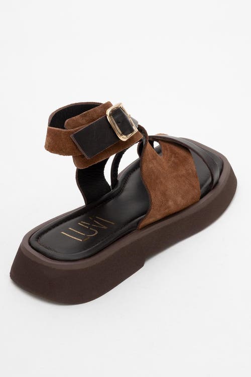 Forever & Always Shoes Minnea Suede Leather Sandal