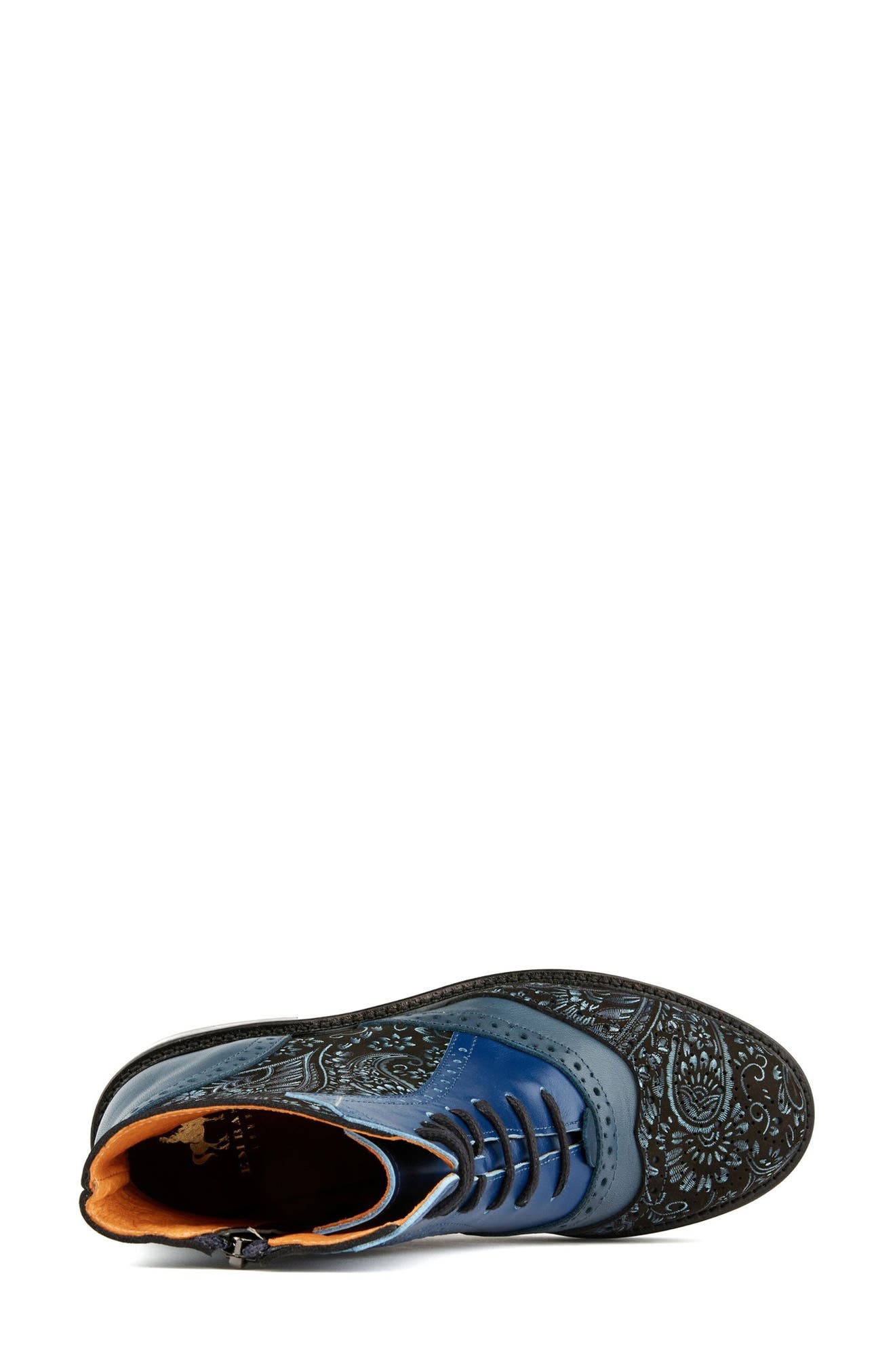 Brick Lane Water Resistant Ankle Boot, Alternate, color, BLUE