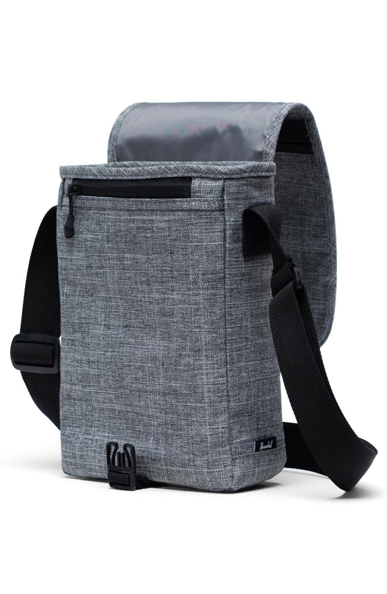 Small Lane Messenger Bag, Alternate, color, RAVEN CROSSHATCH