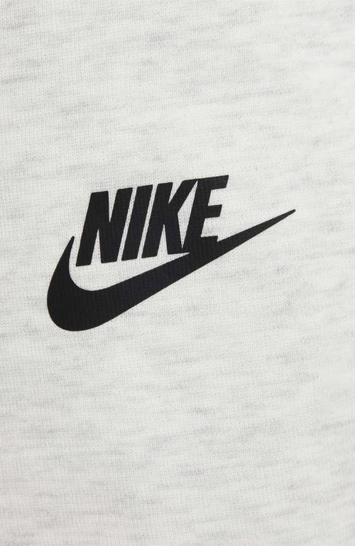 Nike Women's  Sportswear Tech Fleece Girls' Jogger Pants In Light Grey/heather/black