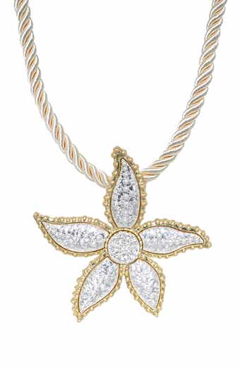 Sea Life Starfish Pendant Necklace