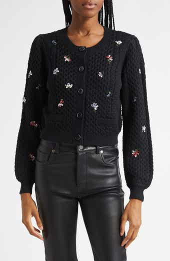 Cinq à Sept Rasa Beaded Cardigan