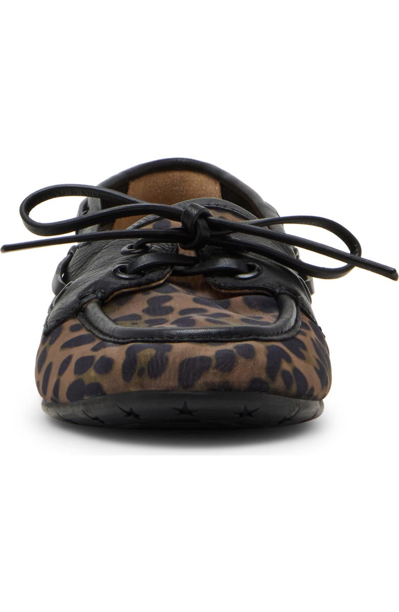 Steve Madden Sag Boat Shoe, Alternate, color, Blk/Leop