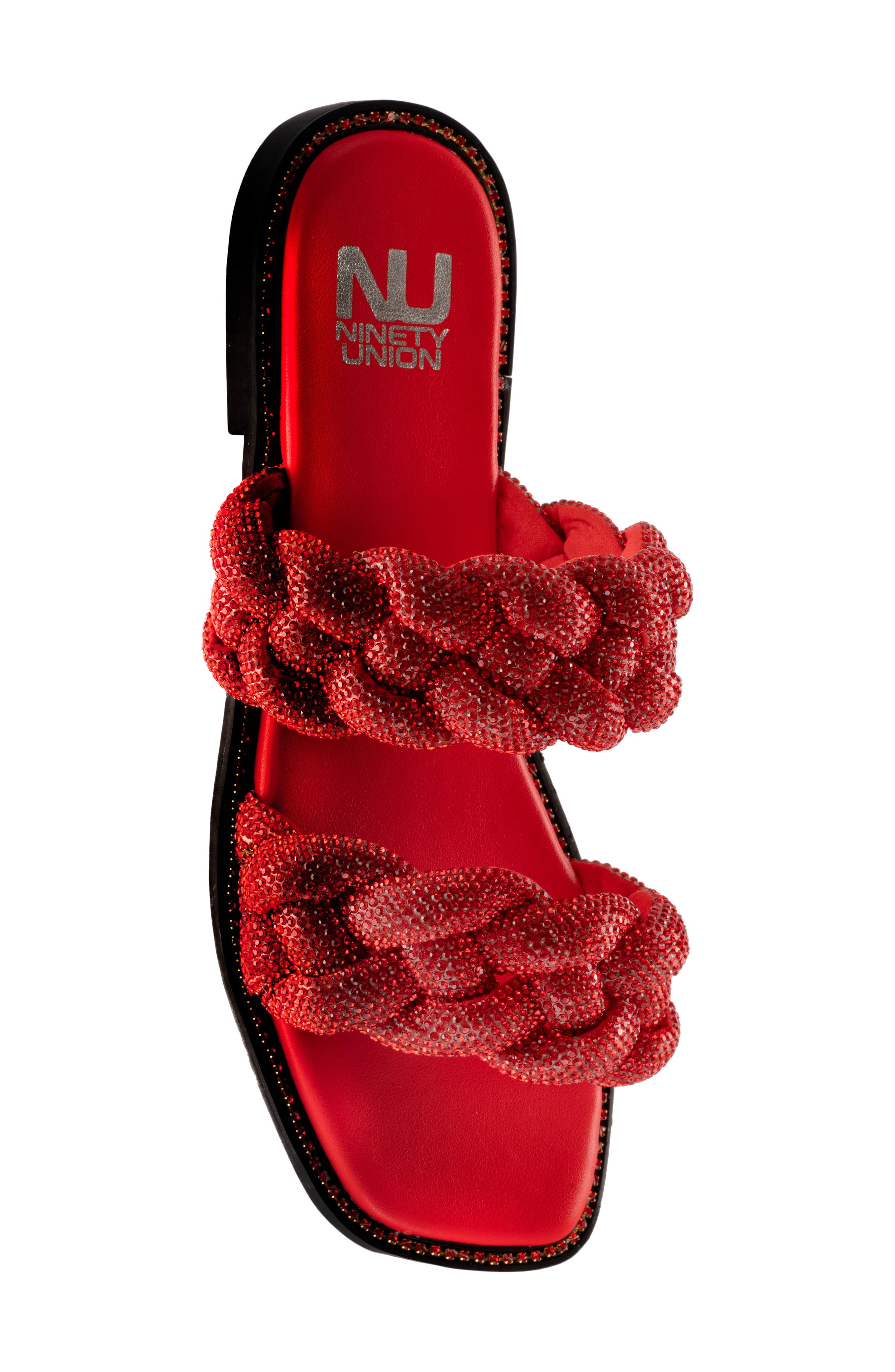 Sunrise Sandal, Alternate, color, RED