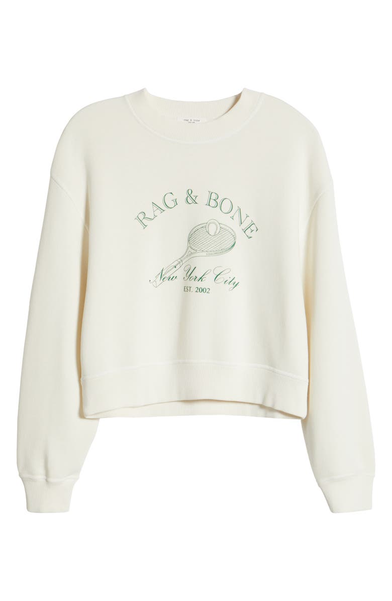 rag & bone Raquet Graphic Sweatshirt, Alternate, color, 