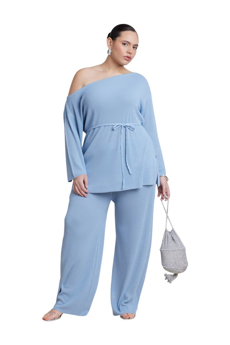 Semi Sheer Knit Pant, Alternate, color, ALLURE