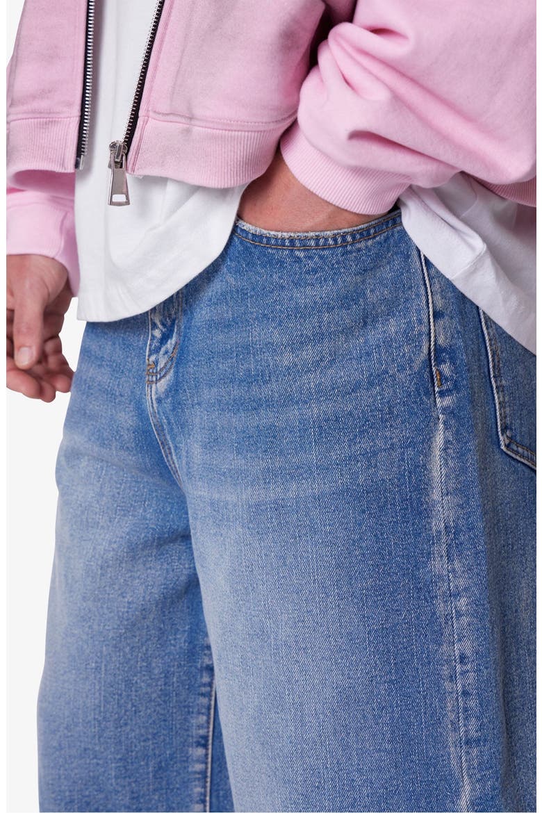 Ultra Baggy Denim Shorts, Alternate, color, MEDIUM BLUE