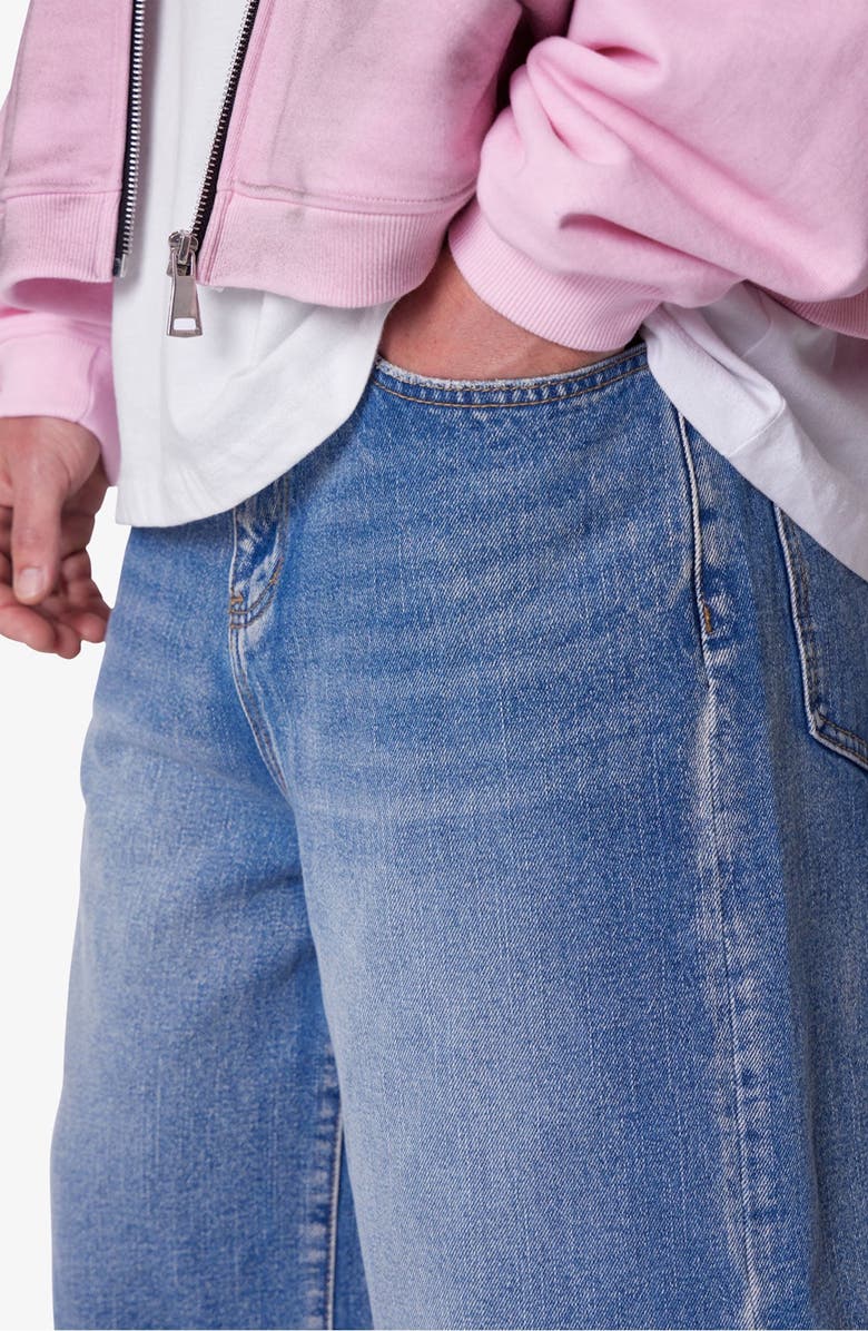 mnml Ultra Baggy Denim Shorts, Alternate, color, Medium Blue