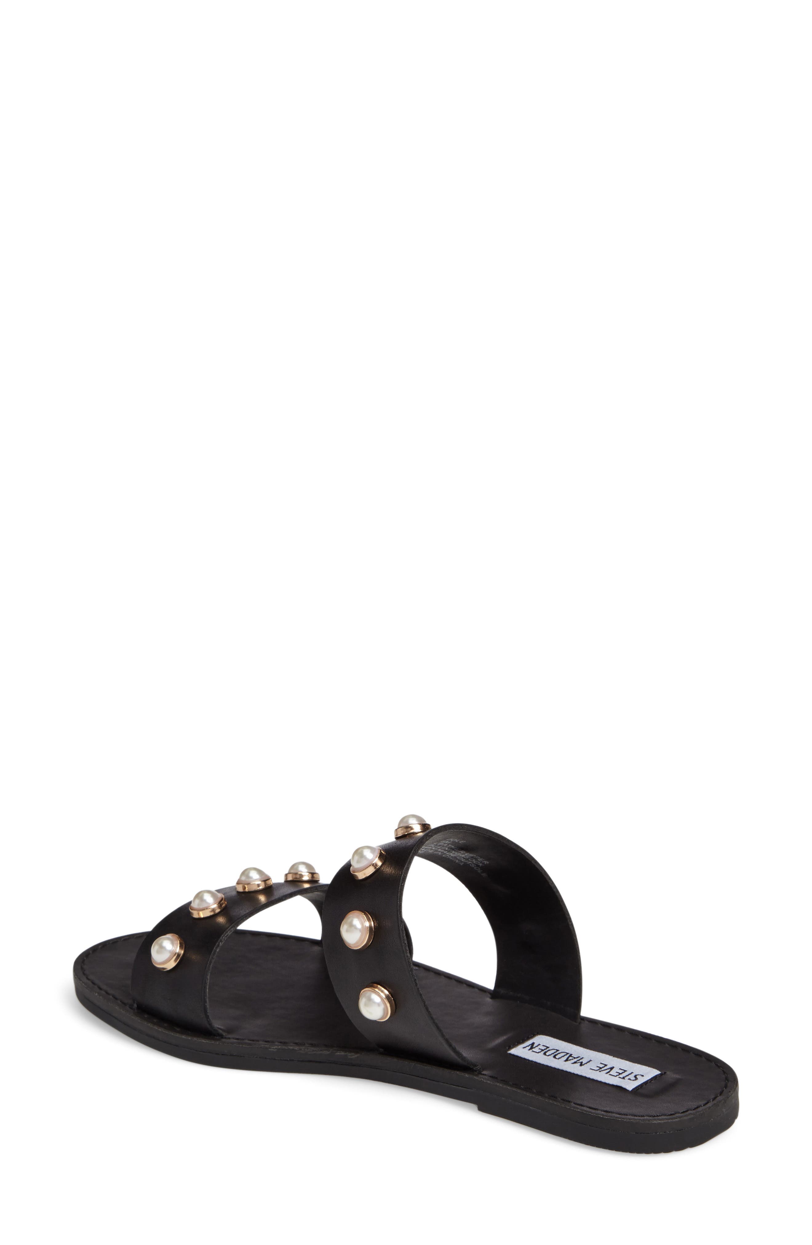 Steve Madden Jole Embellished Slide Sandal, Alternate, color, 
