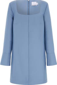 ALIGNE Carmel Long Sleeve Satin Minidress