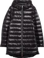 Herno Shiny Nylon Hooded Down Puffer Jacket
