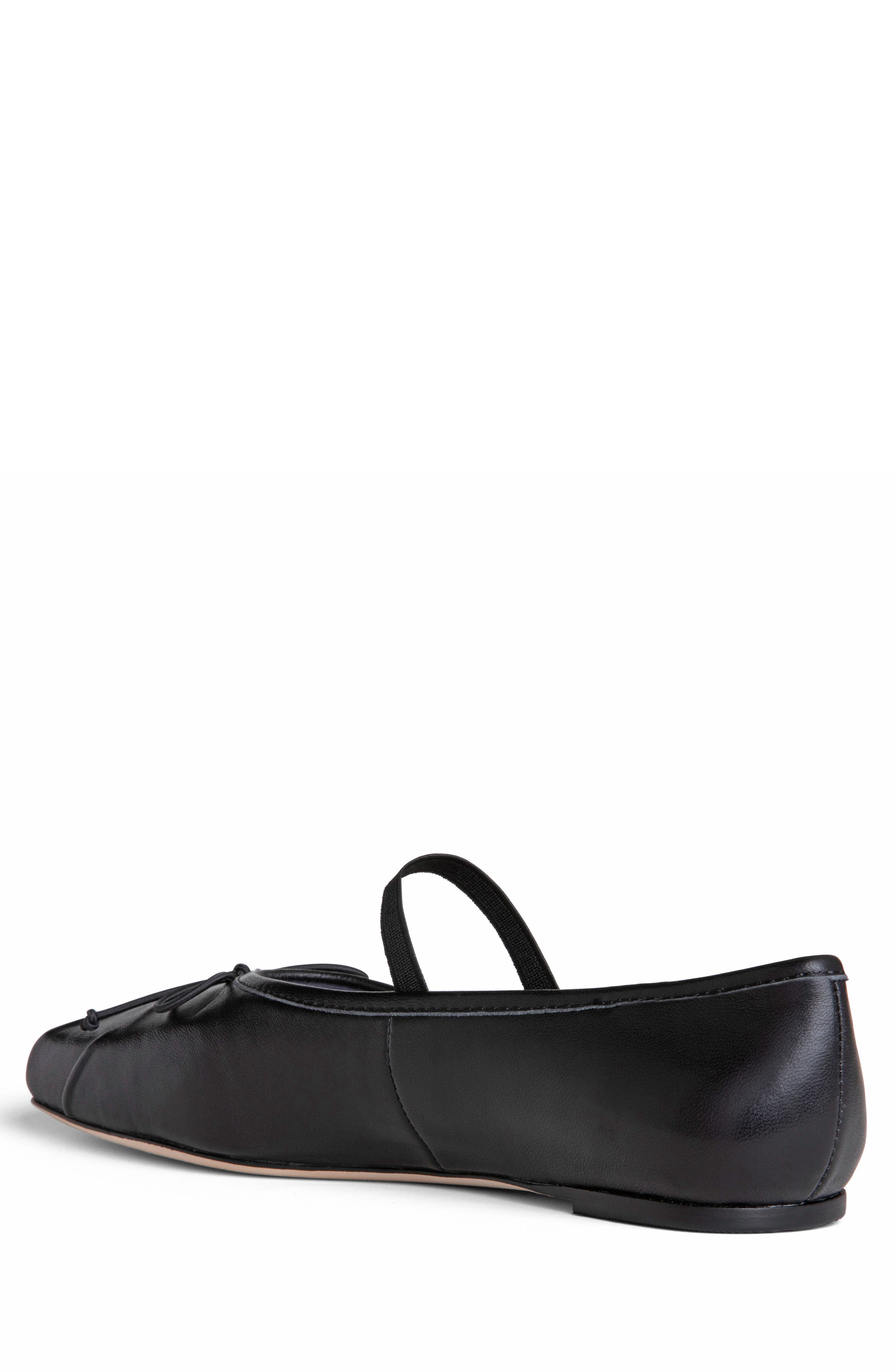 Allegra James Cossie Leather Ballet, Alternate, color, 