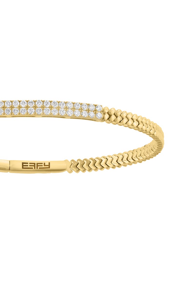 EFFY Lab Grown Diamond Bracelet, Alternate, color, Gold