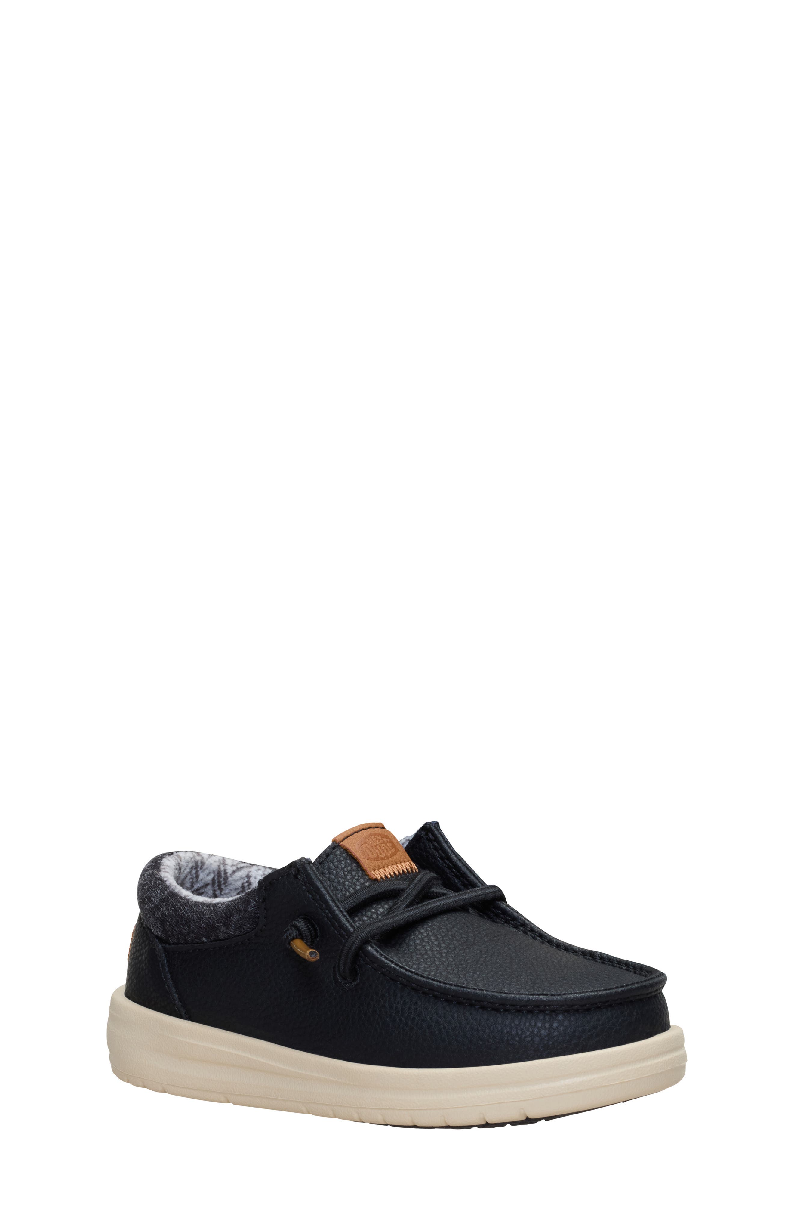 Hey Dude Kids' Paul Classic Slip-On, Main, color, Black
