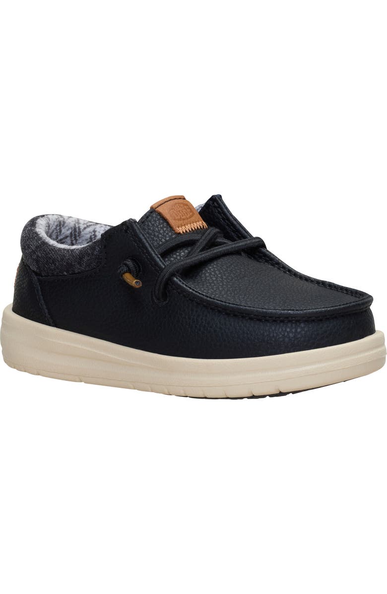 Hey Dude Kids' Paul Classic Slip-On, Main, color, Black