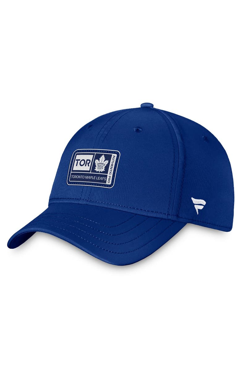 FANATICS Men's Fanatics Branded Blue Toronto Maple Leafs Authentic Pro Training Camp Flex Hat, Main, color, Blue