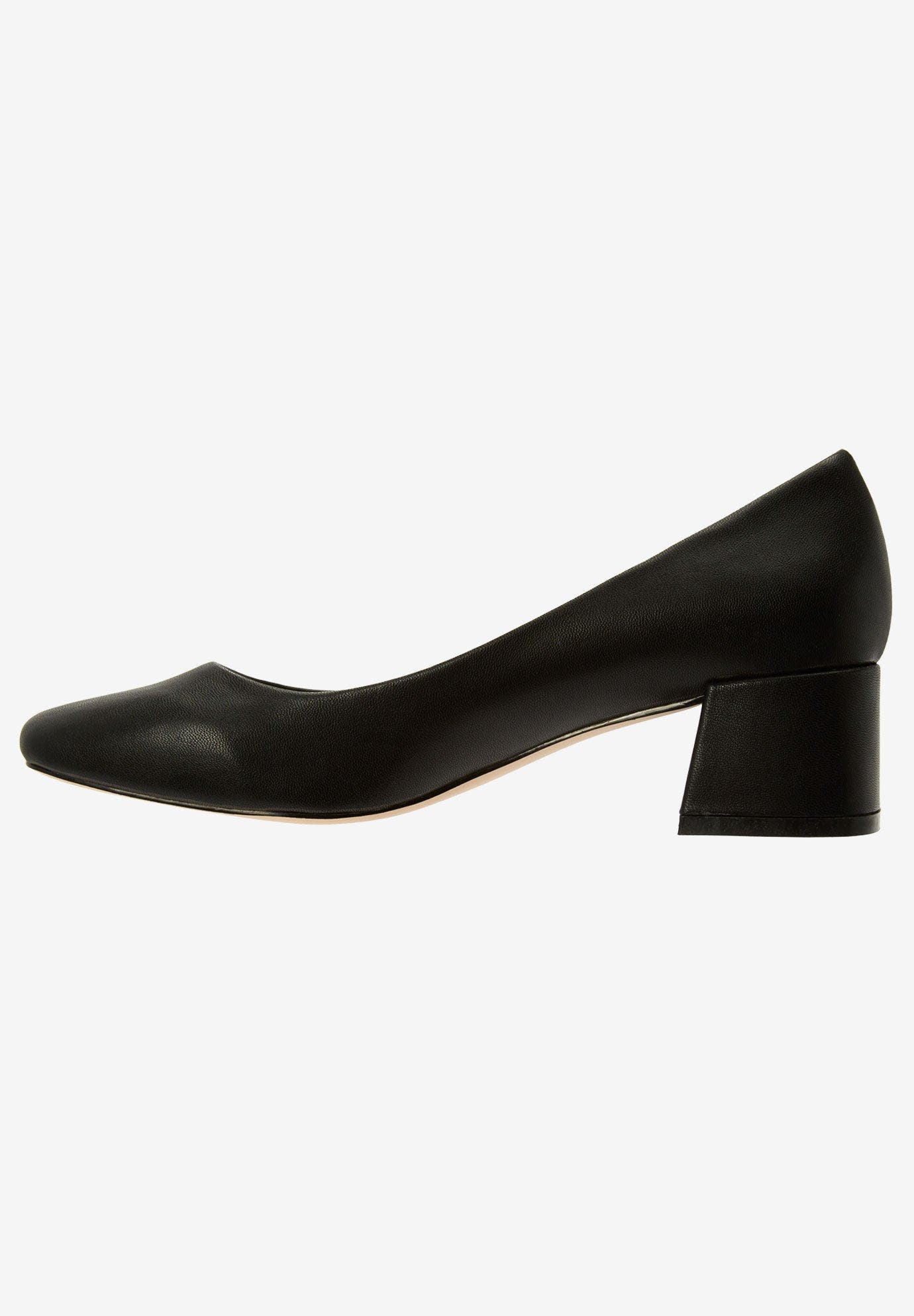 Comfortview The Marisol Slip On Pump, Alternate, color, Black