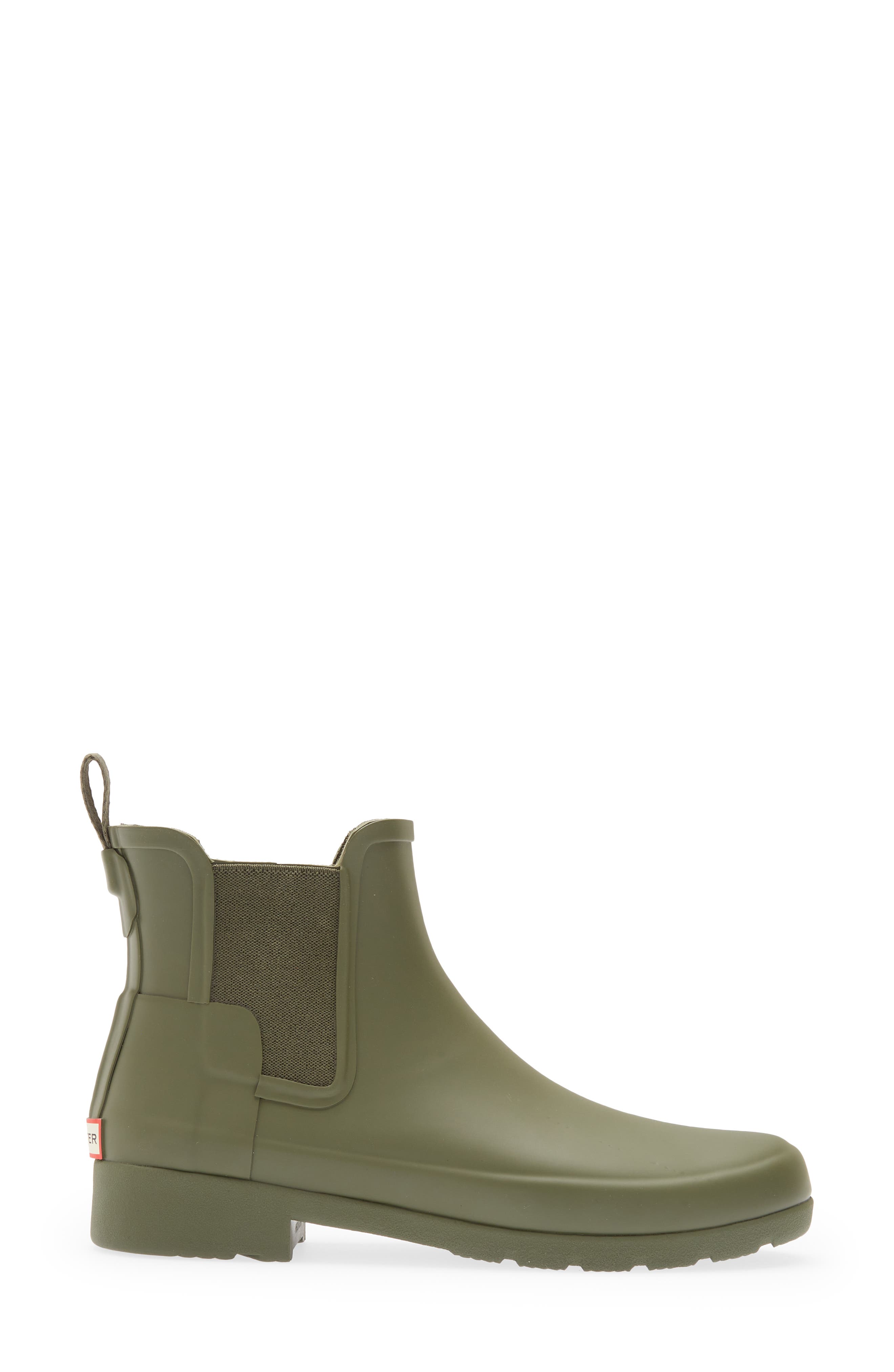 Refined Waterproof Chelsea Boot, Alternate, color, ISMARKEN OLIVE