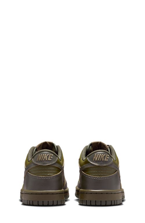 Nike Kids' Dunk Low Basketball Sneaker In Red