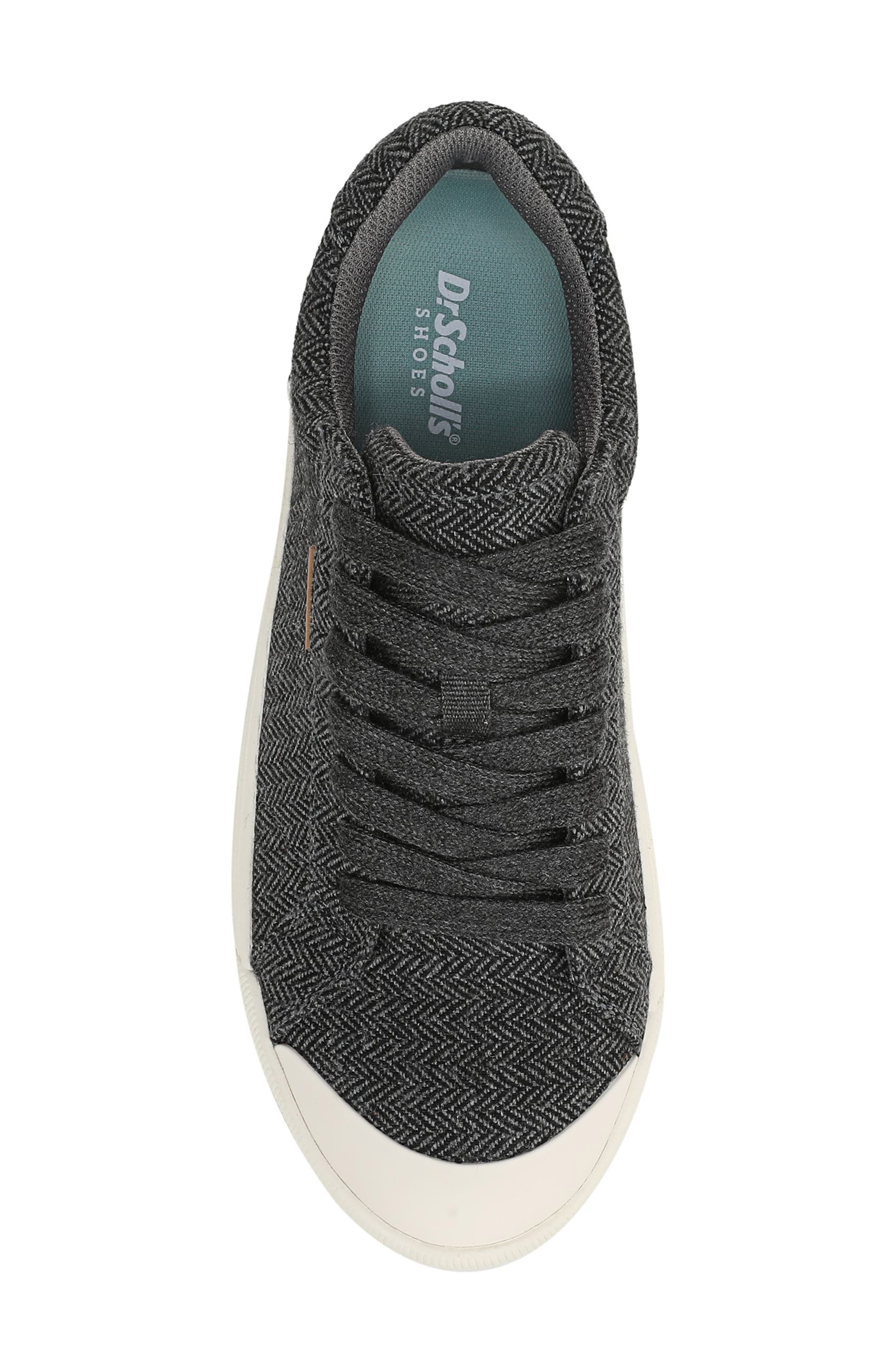 Dr. Scholl's Time Off Platform Sneaker, Alternate, color, Charcoal