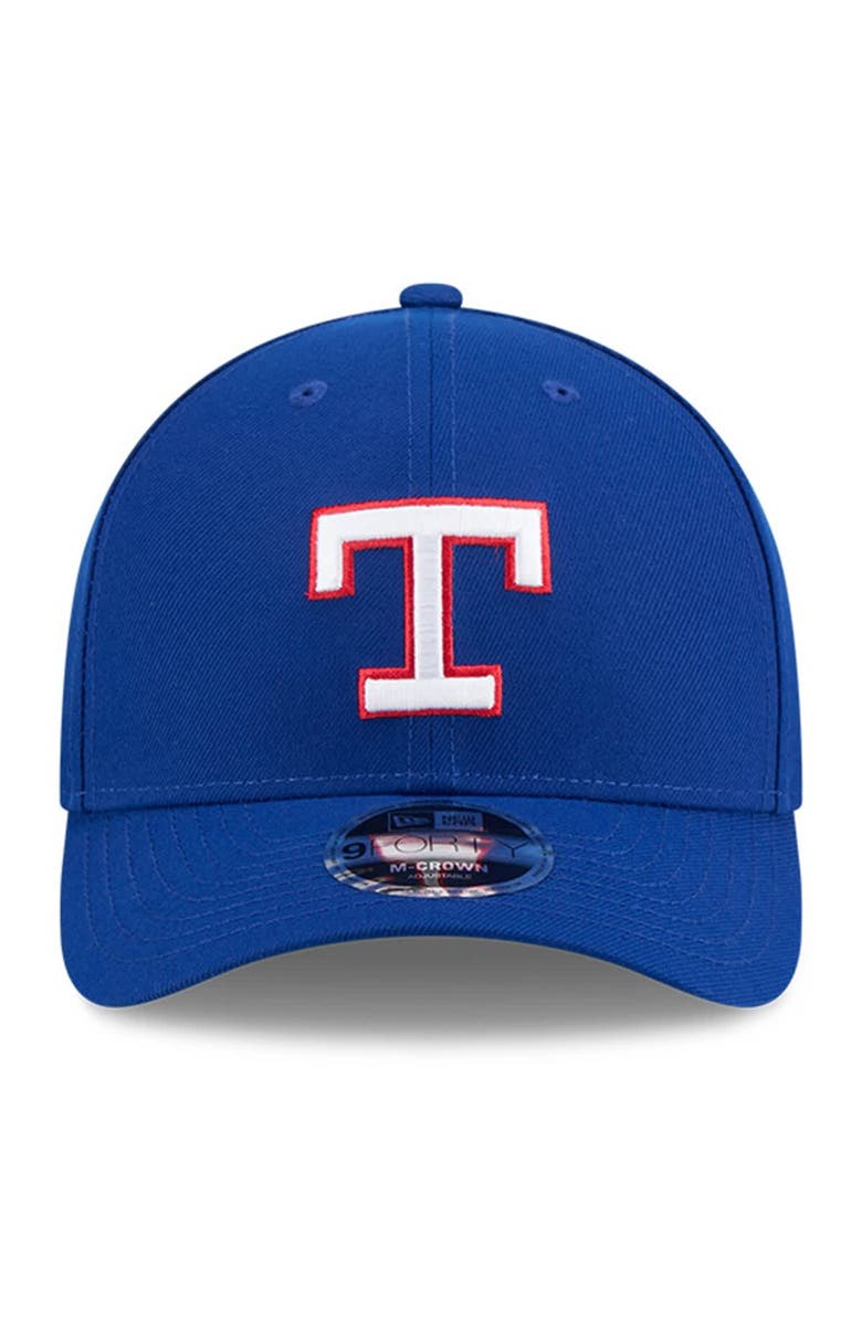 New Era Men's New Era Royal Texas Rangers Baseball Hall of Fame 9FORTY M-Crown Adjustable Hat, Alternate, color, Royal