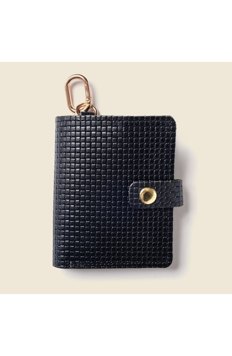 Casupo Wallet with Snap and Key Ring, Main, color, Black Limited Edition