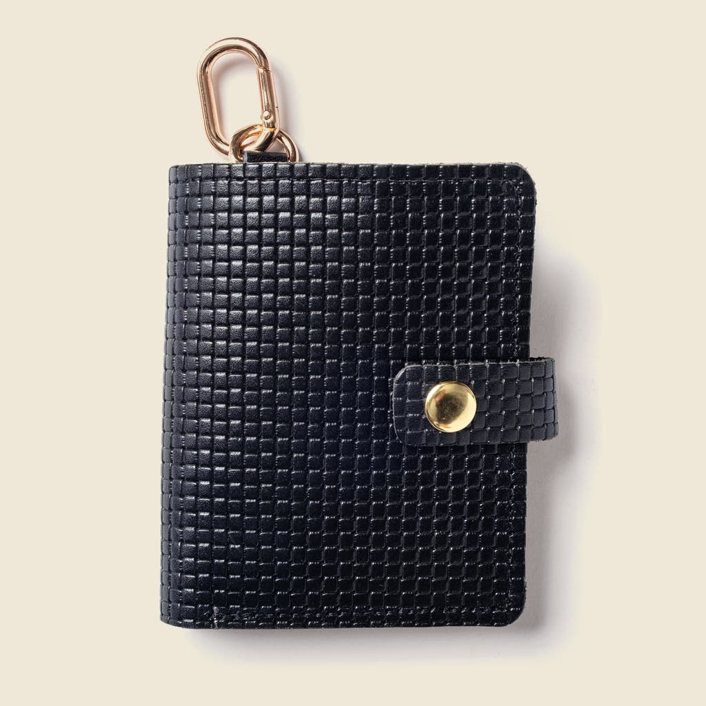 Casupo Wallet With Snap And Key Ring In Black