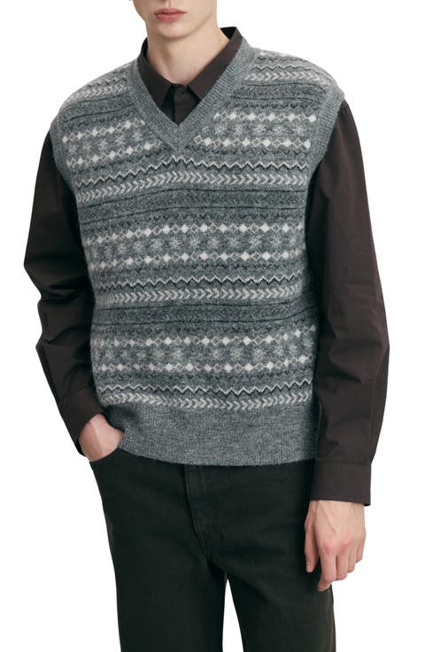Gender Inclusive V-Neck Sweater Vest