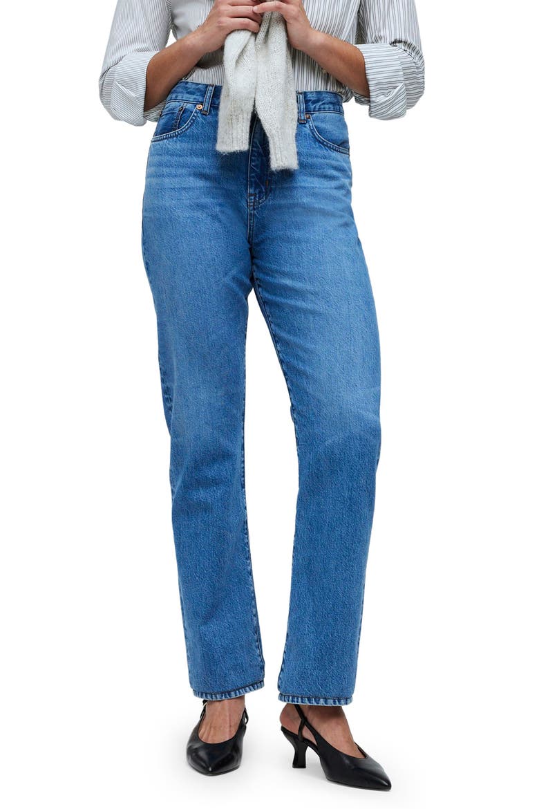 '90s Straight Jeans, Main, color, GRENHART WASH
