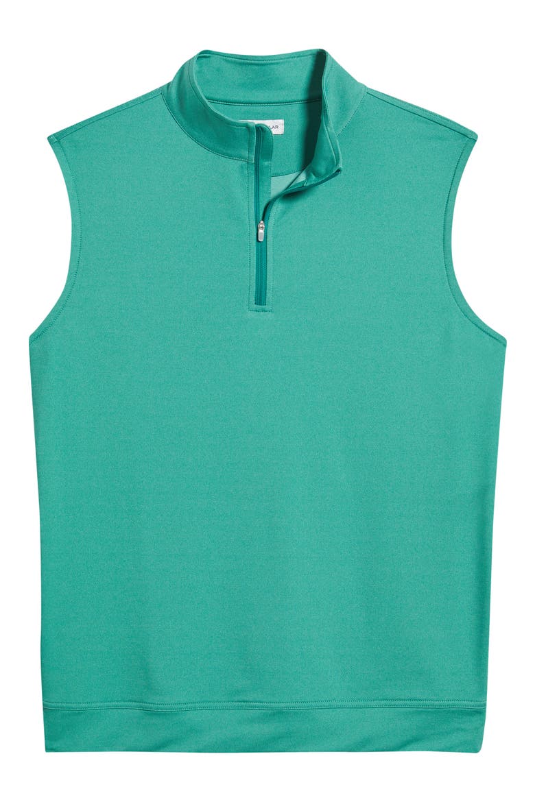 Galway Performance Quarter Zip Vest, Alternate, color, SNOW PEA