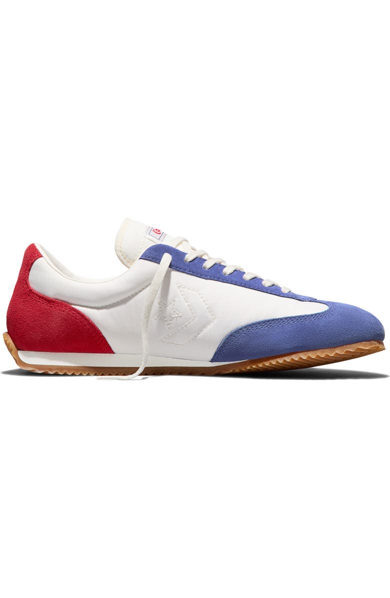 Converse Jogger Sneaker, Alternate, color, Egret/ Indigo Storm/ Red