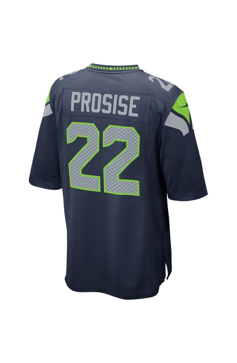 Nike Youth Nike C.J. Prosise College Navy Seattle Seahawks Game Jersey, Alternate, color, 
