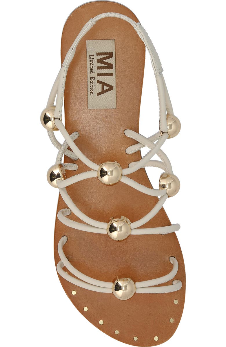 MIA Limited Edition Teagen Slingback Sandal, Alternate, color, Bone