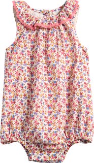 Mini Boden Frill Neck Bubble Romper