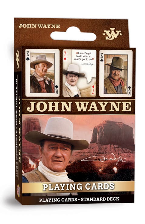 John Wayne Playing Cards