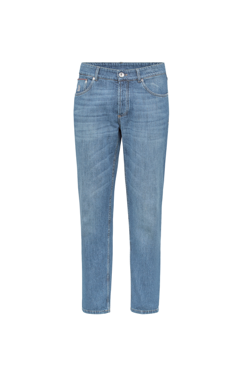 Lightweight denim trousers
