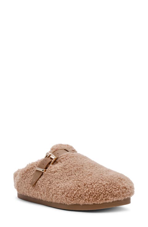 Anina Faux Shearling Lined Mule (Women)