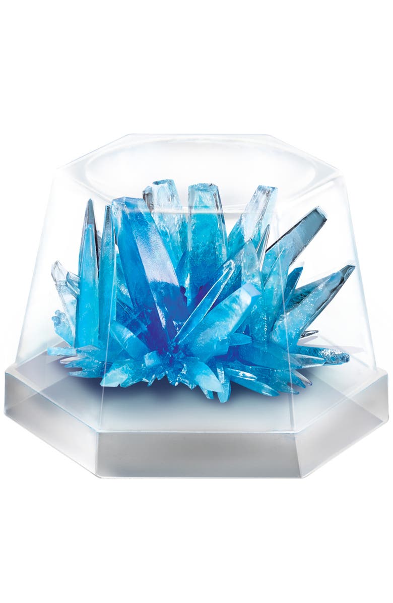 4M KidzLabs Crystal Science Kit, Grow 3 Crystals, Alternate, color, Multicolored
