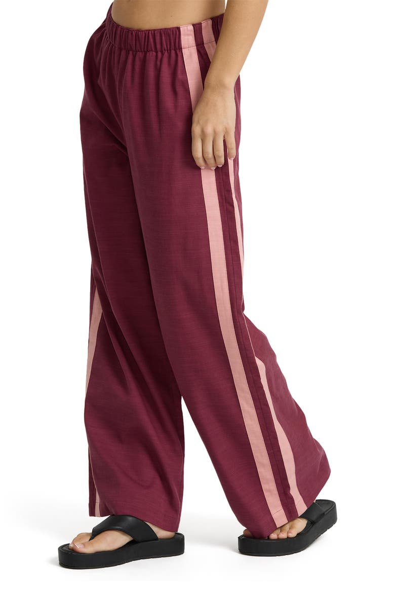Holidazed Track Pants, Alternate, color, POMEGRANATE