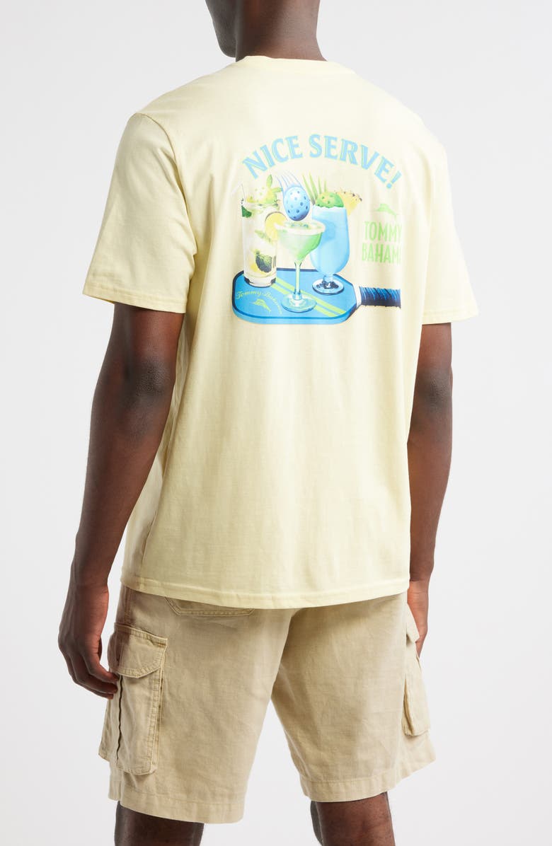 Tommy Bahama Nice Serve Pocket Graphic T-Shirt, Alternate, color, Light